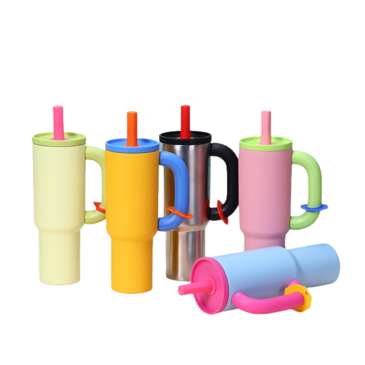 40oz car bottle with large capacity chartreuse