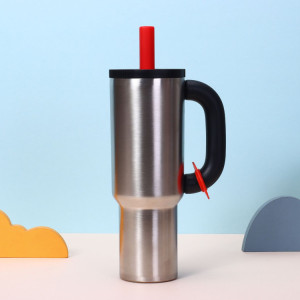 40oz car bottle with large capacity self color