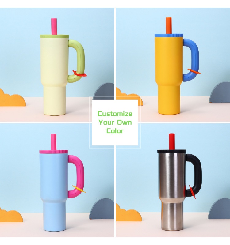 40oz car bottle with large capacity chartreuse