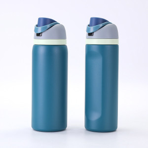 32oz Tumbler Stainless Steel sport Bottle peacock blue