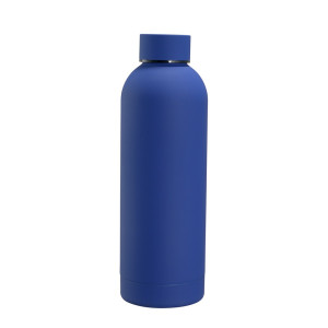 304 stainless steel small mouth bottle gemstone blue 350ml