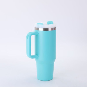 40oz second-generation car bottle dark green