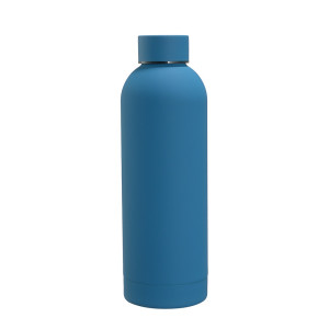 304 stainless steel small mouth bottle gemstone lake blue 350ml