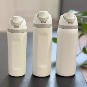 19oz Tumbler Stainless Steel sport Bottle white