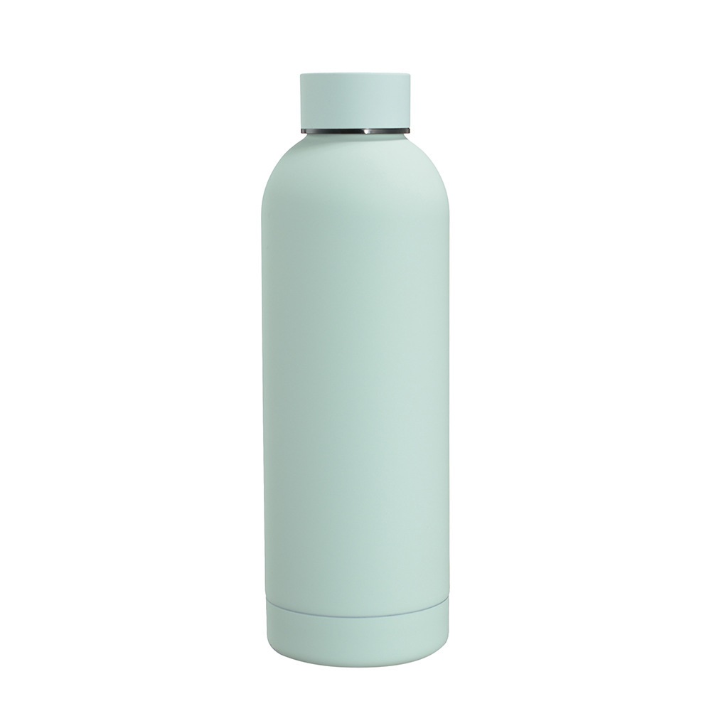 304 stainless steel small mouth bottle cyan 1000ml